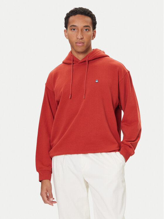 

Свитшот regular fit 342ZU201K United Colors Of Benetton, красный