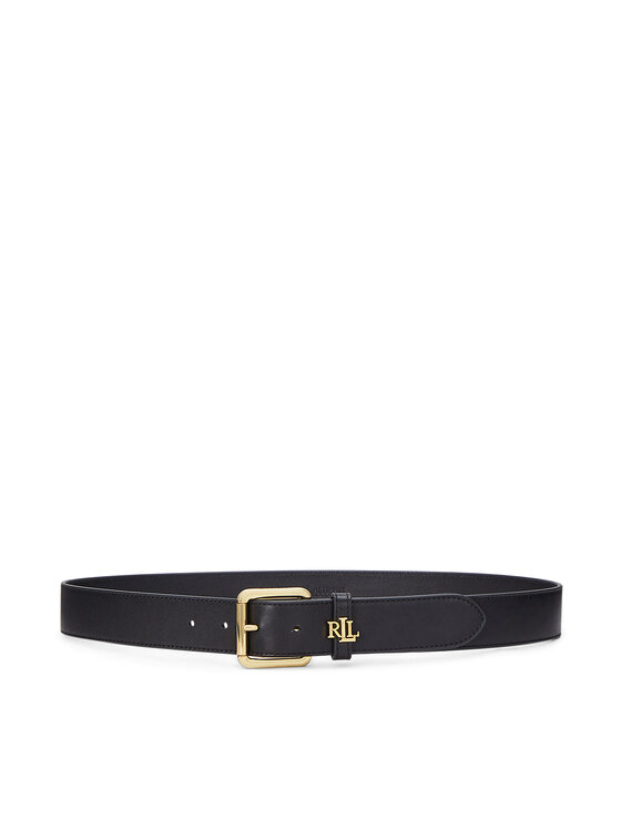 

Женский ремень Logo Keeper 412968765001 Lauren Ralph Lauren, черный