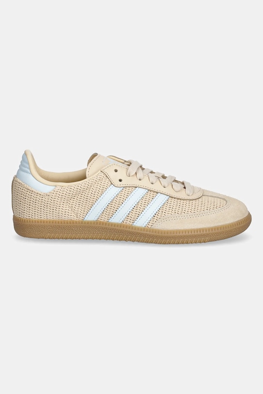 Кроссовки Samba OG Adidas Originals, бежевый — фото 2