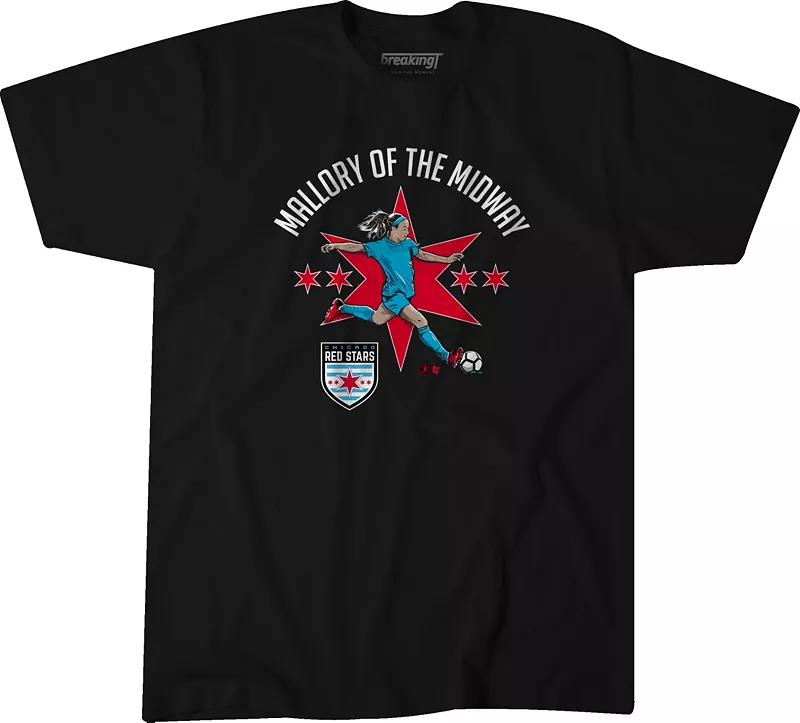 

Черная футболка BreakingT Chicago Red Stars Mallory Pugh