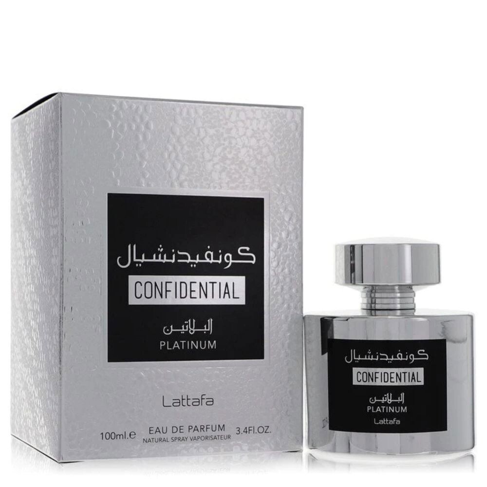 

Духи Confidential Platinum Eau De Parfum Lattafa, 100 мл