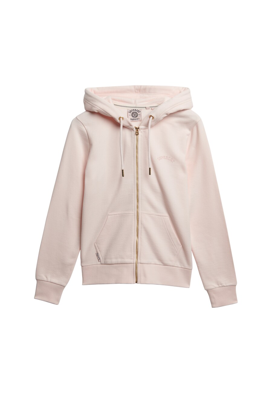 

Толстовка с капюшоном на молнии Superdry, бежевый
