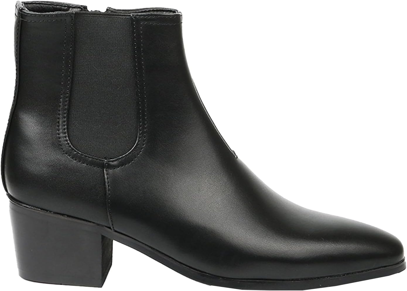 

Мужские ботинки-челси на каждый день, повседневные, для прогулок и мотоспорта Abborora, черный