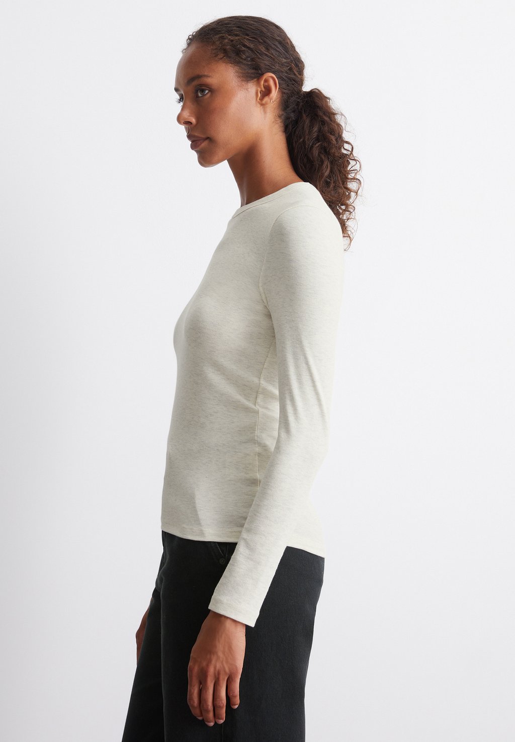 

Топ с длинными рукавами ROUND NECK Marc O'Polo, серый