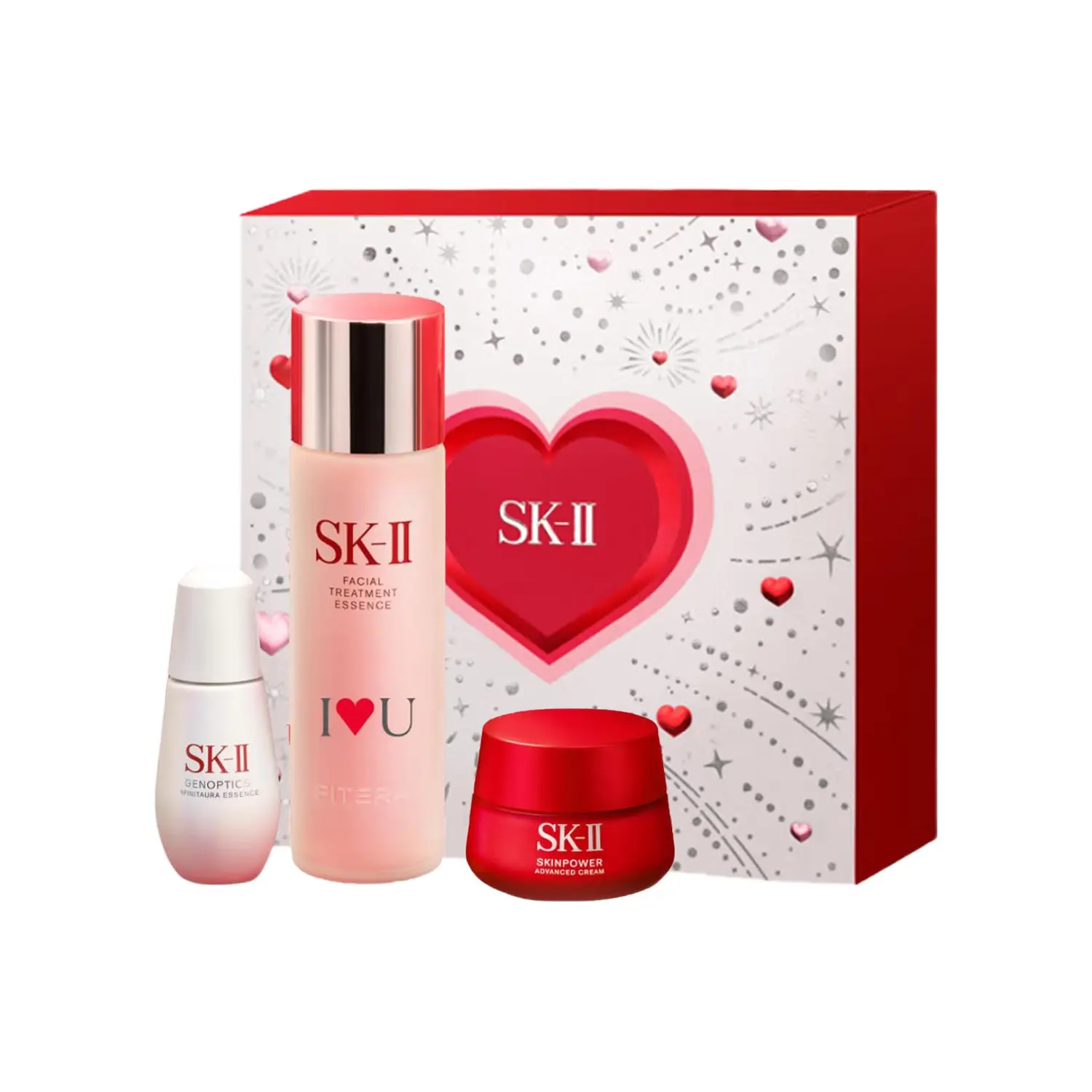 

SK II 520 Limited Custom Box, сыворотки, лосьон, набор средств для ухода Little Bulb увлажняющий и питающий 230мл+50г+30мл SK-II