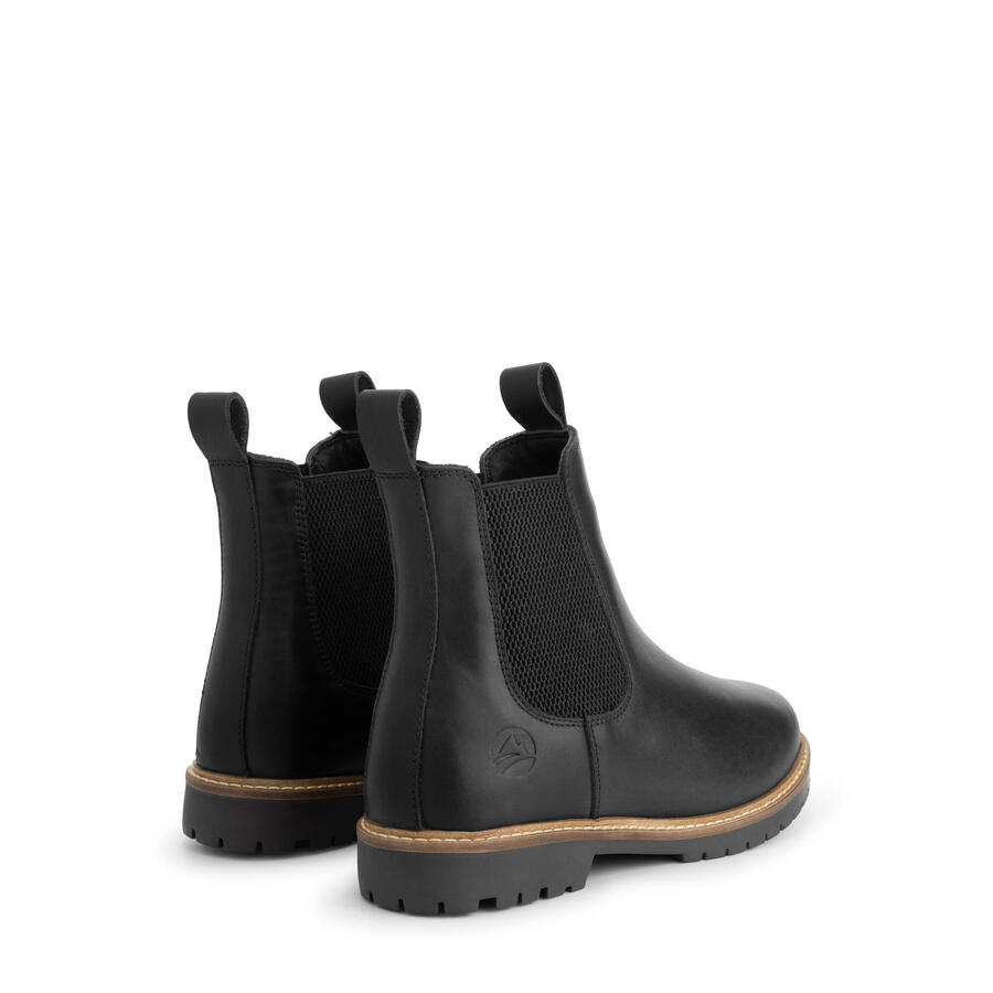 TRAVELIN' Женские ботинки челси Ringsaker - шерстяная подкладка - чёрные — фото 2