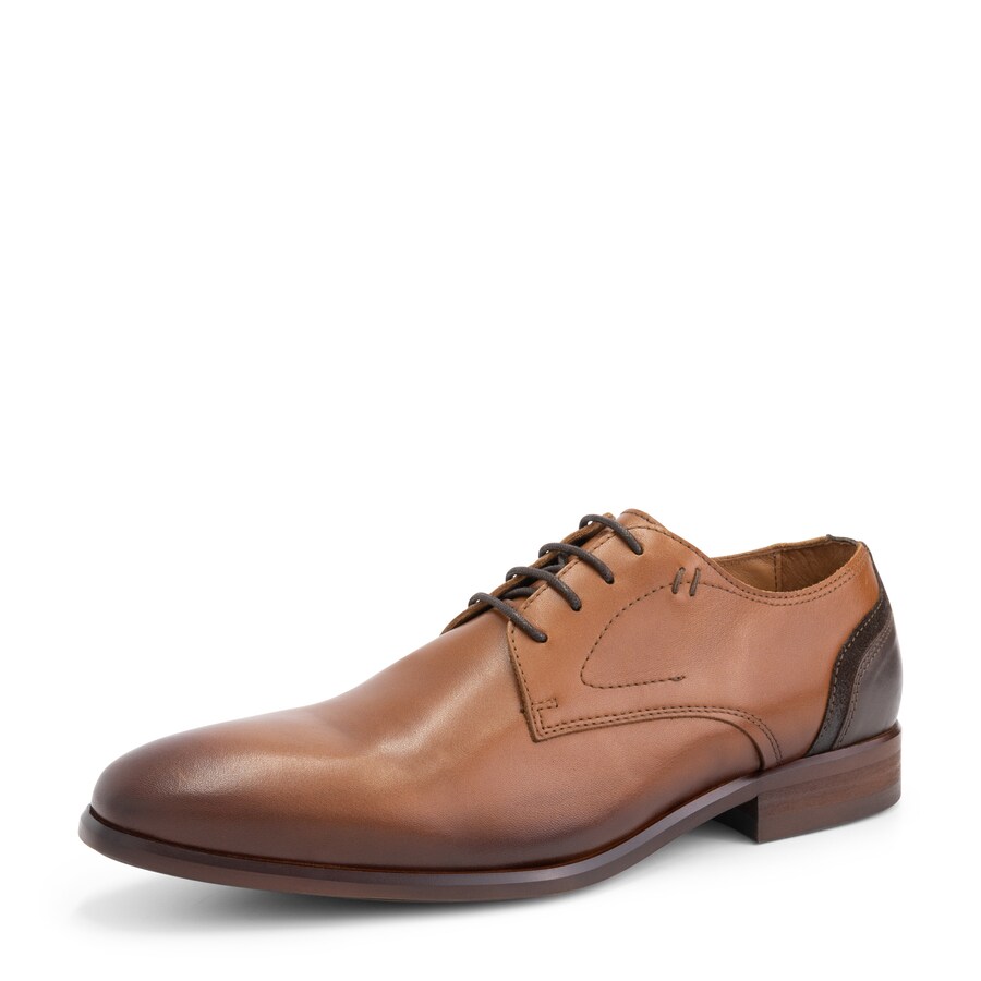 

Туфли на шнуровке DenBroeck Edgar St., цвет Cognac/Dark brown