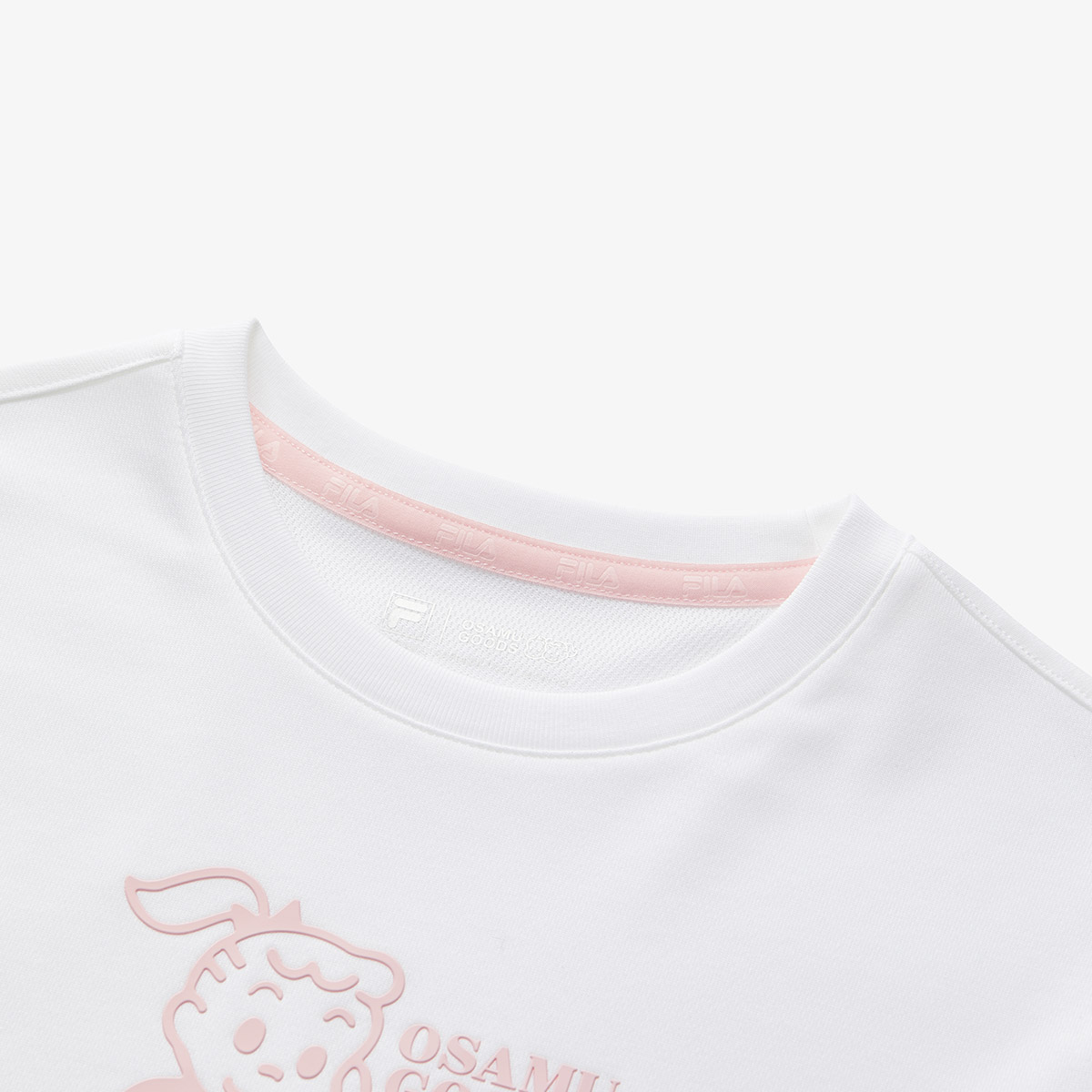 Футболка стандартная для подростков FILA KIDS, белый — фото 4