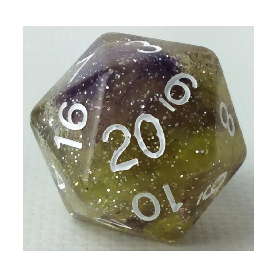 

29 мм d20 — Клятва Паладина с цифрами, Class & Creature Dice - Singles