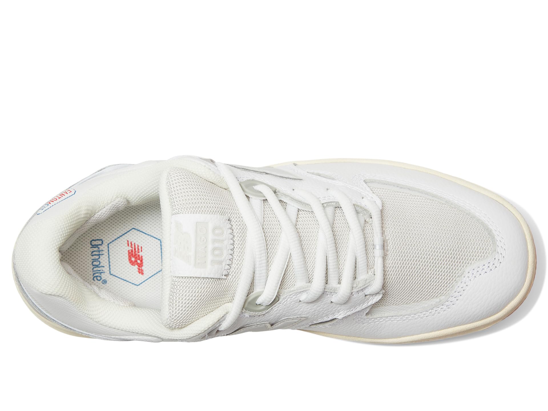 Кроссовки New Balance Numeric 1010 - Tiago Lemos, White/Grey — фото 2