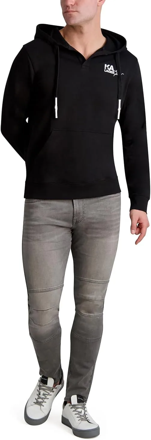 

Толстовка KARL LAGERFELD с резиновым логотипом