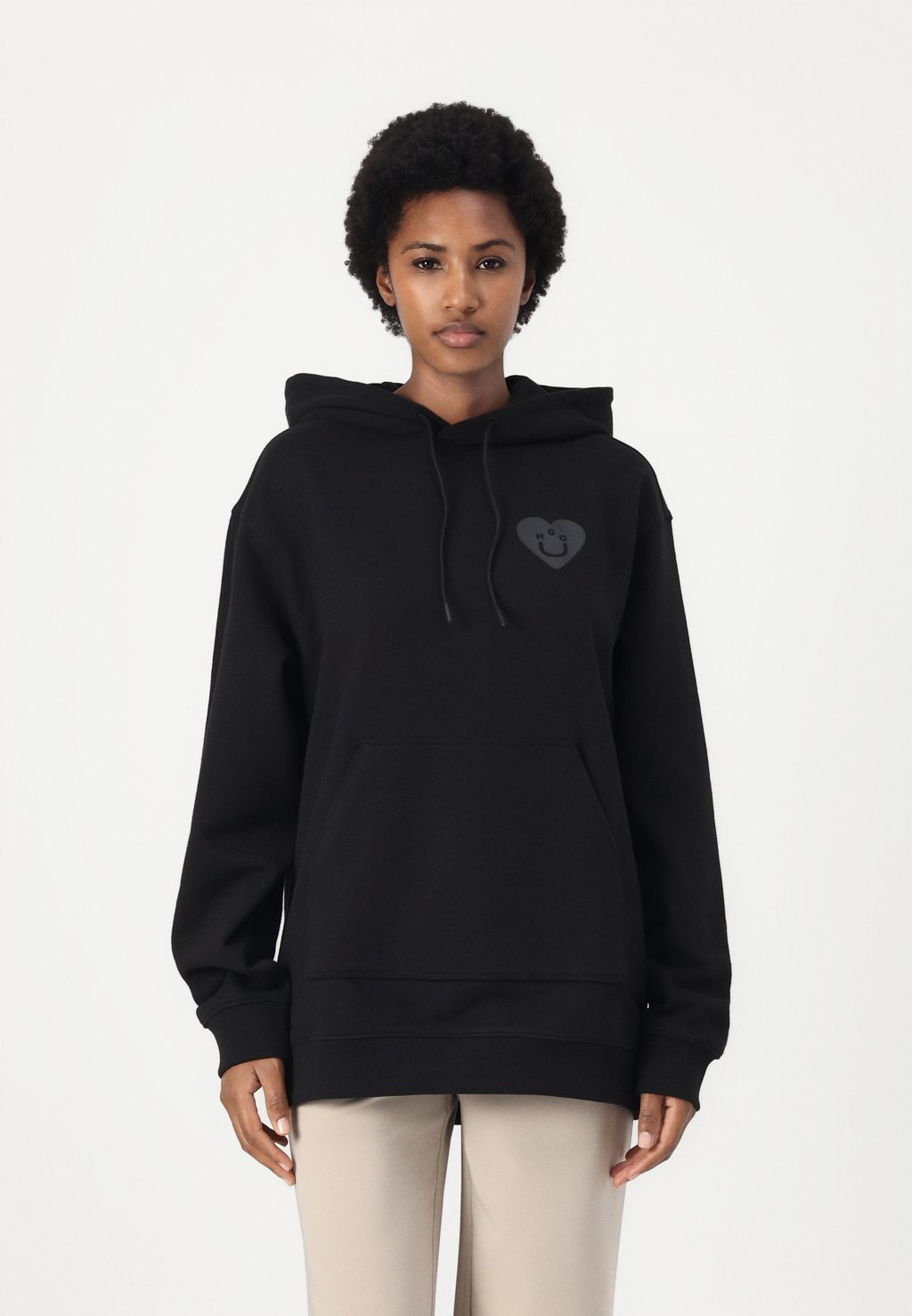 

Толстовка с капюшоном DEJANDRA - Sweatshirt HUGO, черный