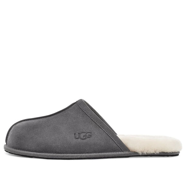 

Тапочки scuff slipper 'dark grey' Ugg, серый