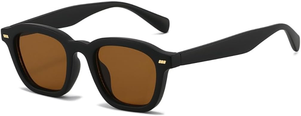 

Ретро женские солнцезащитные очки, модные, качественные, голубого конфетного цвета, трендовые мужские солнцезащитные очки с защитой от УФ-излучения UV400 UUPTTPL, Black Tea