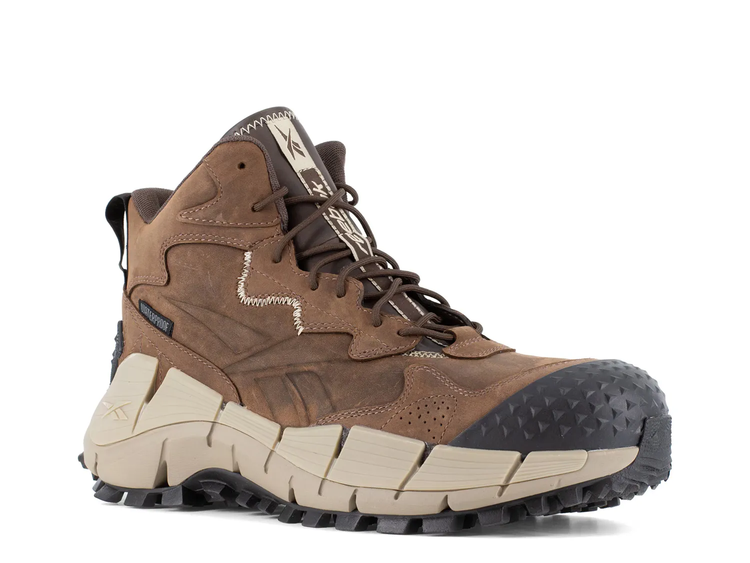 

Сапоги Zig Kinetica Edge II Composite Toe Work Boot Reebok Work, темно-коричневый