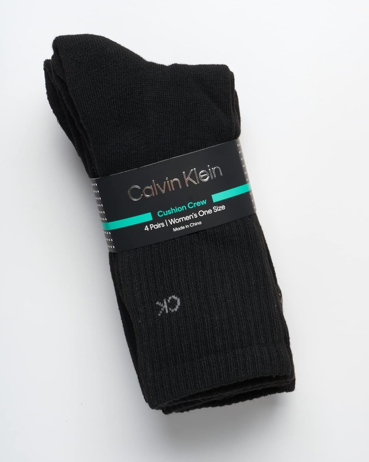 Женские носки Calvin Klein - спортивные носки с мягкой подошвой (4 пары), Black — фото 2