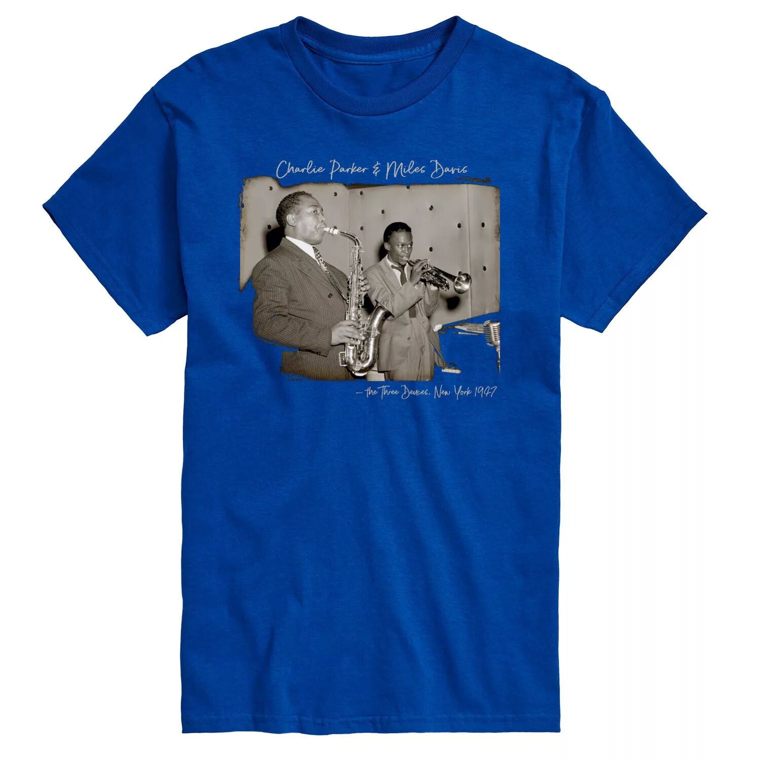 

Мужская футболка Charlie Parker Three Deuces Licensed Character