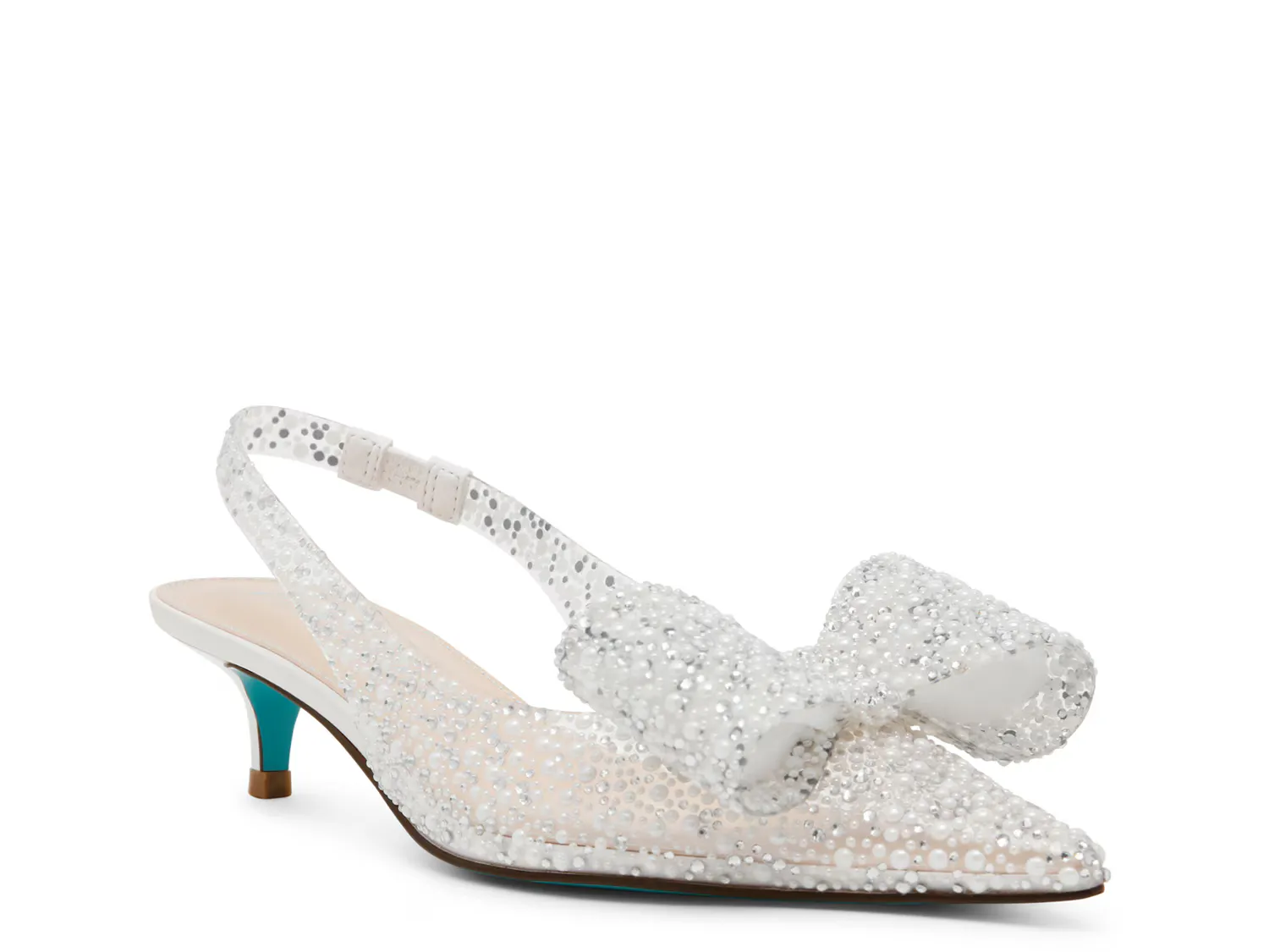 

Туфли Lilla Pump Betsey Johnson, цвет clearrhinestone