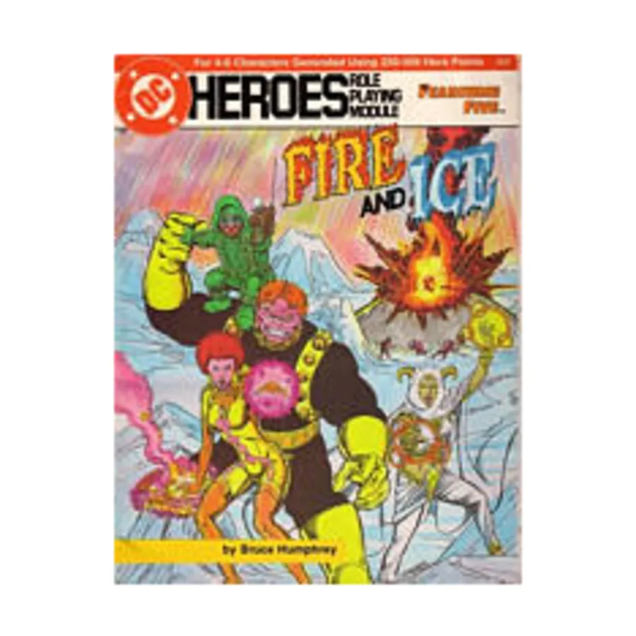 

Модуль Fire and Ice, DC Heroes - Modules & Miscellaneous (Mayfair Games)