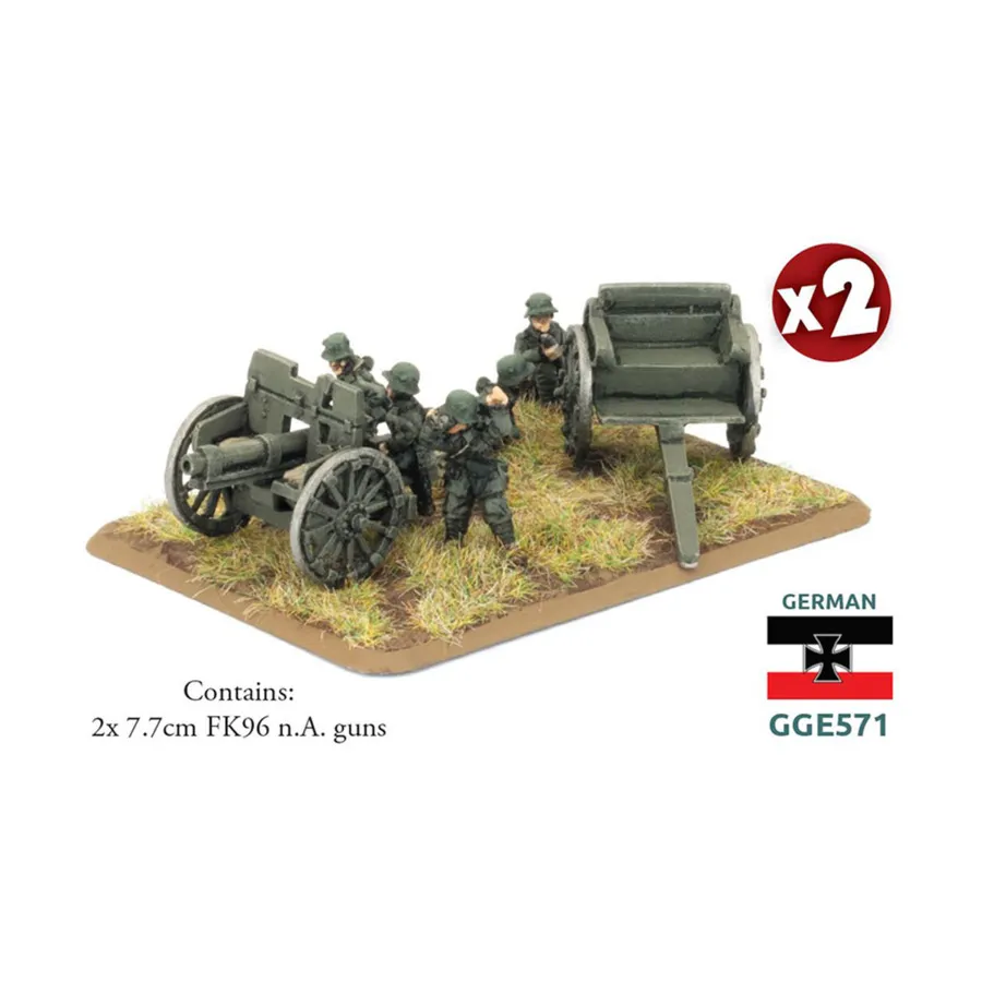 

Пистолет 7,7 см FK96 н.А., Flames of War - WWII - German - Artillery, AA, AT & AFV's