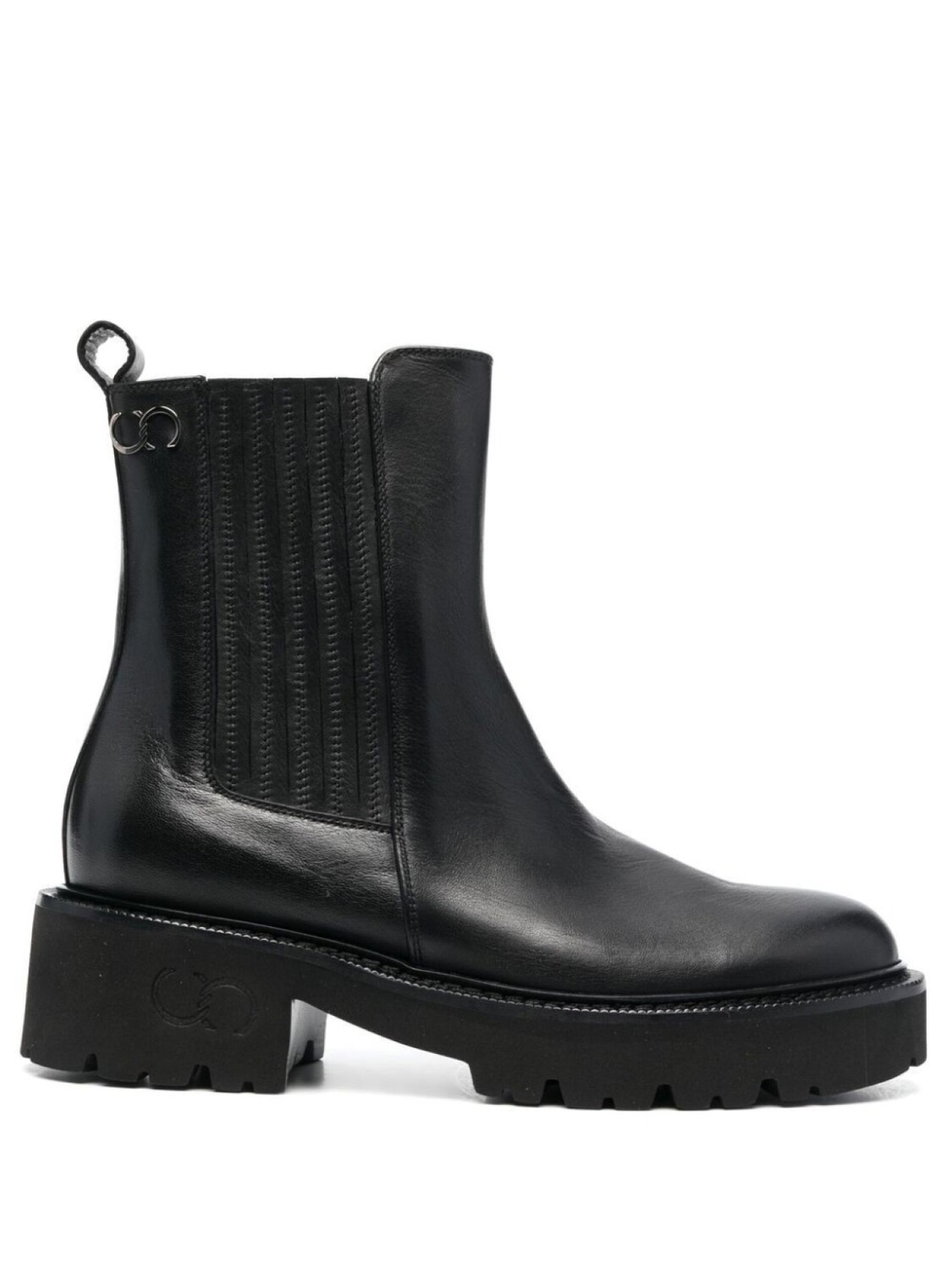 

Casadei массивные ботинки челси, черный