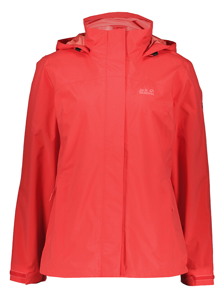 

Куртка софтшелл Jack Wolfskin Windbreaker, красный