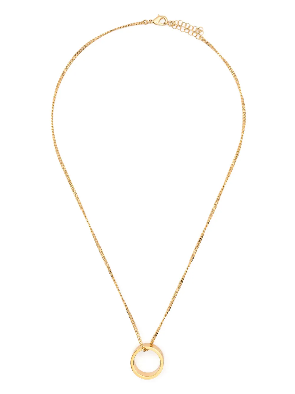 

Колье Numeric Minimal Signature MM6 Maison Margiela, золотой