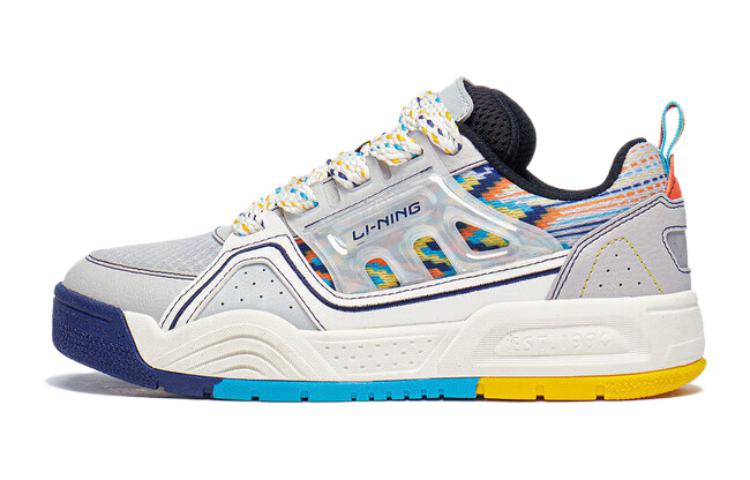 

Кроссовки для скейтбординга Kids' Skateboarding Shoes Grade School LINING YOUNG, ледниково-серый / монетный серый / молочно-белый