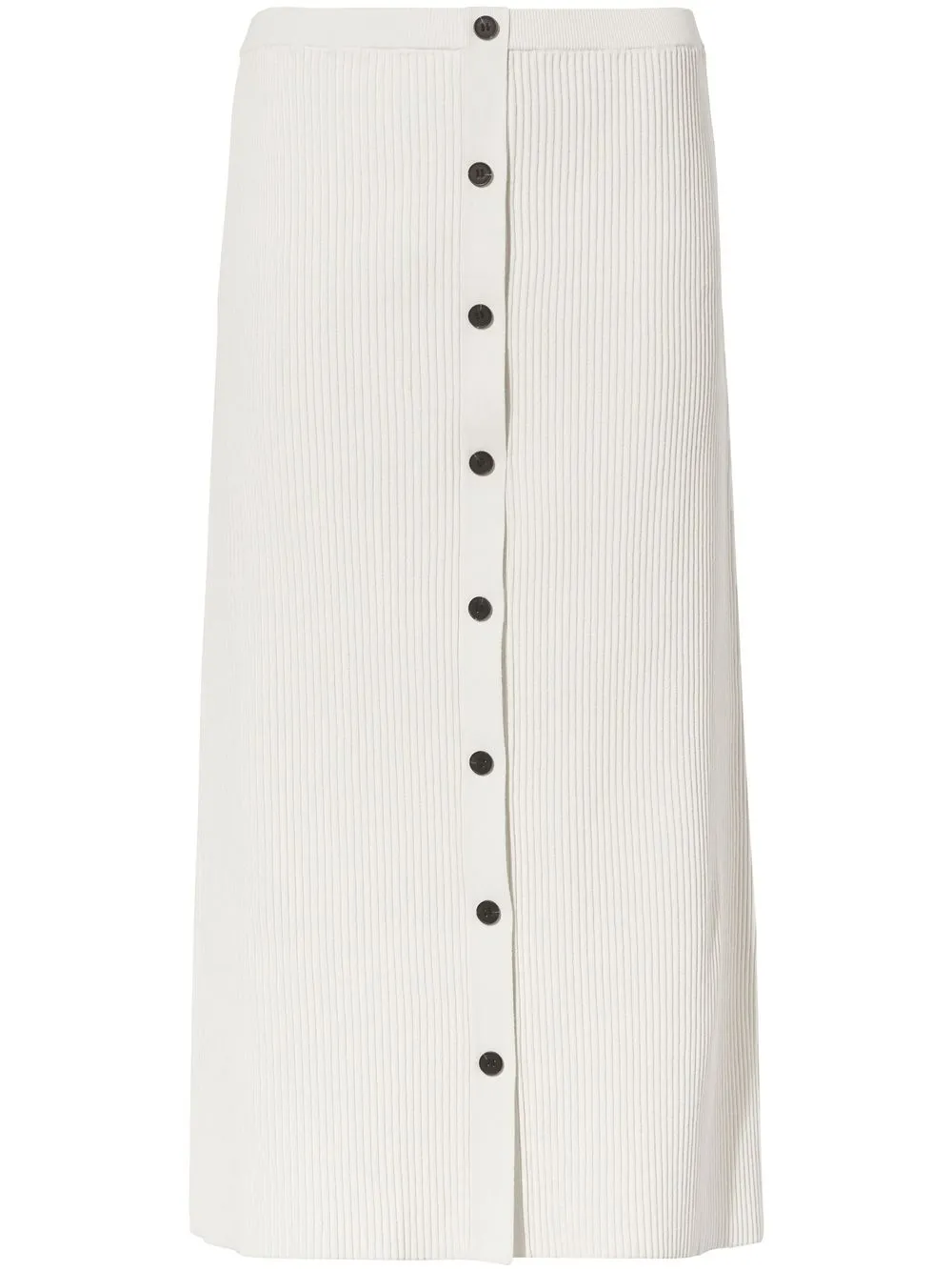 

Юбка в рубчик на пуговицах Proenza Schouler White Label, нейтральный