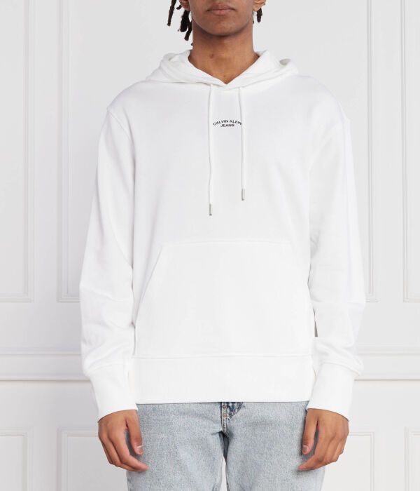 

Толстовка мужская Calvin Klein Jeans Regular Fit, белый