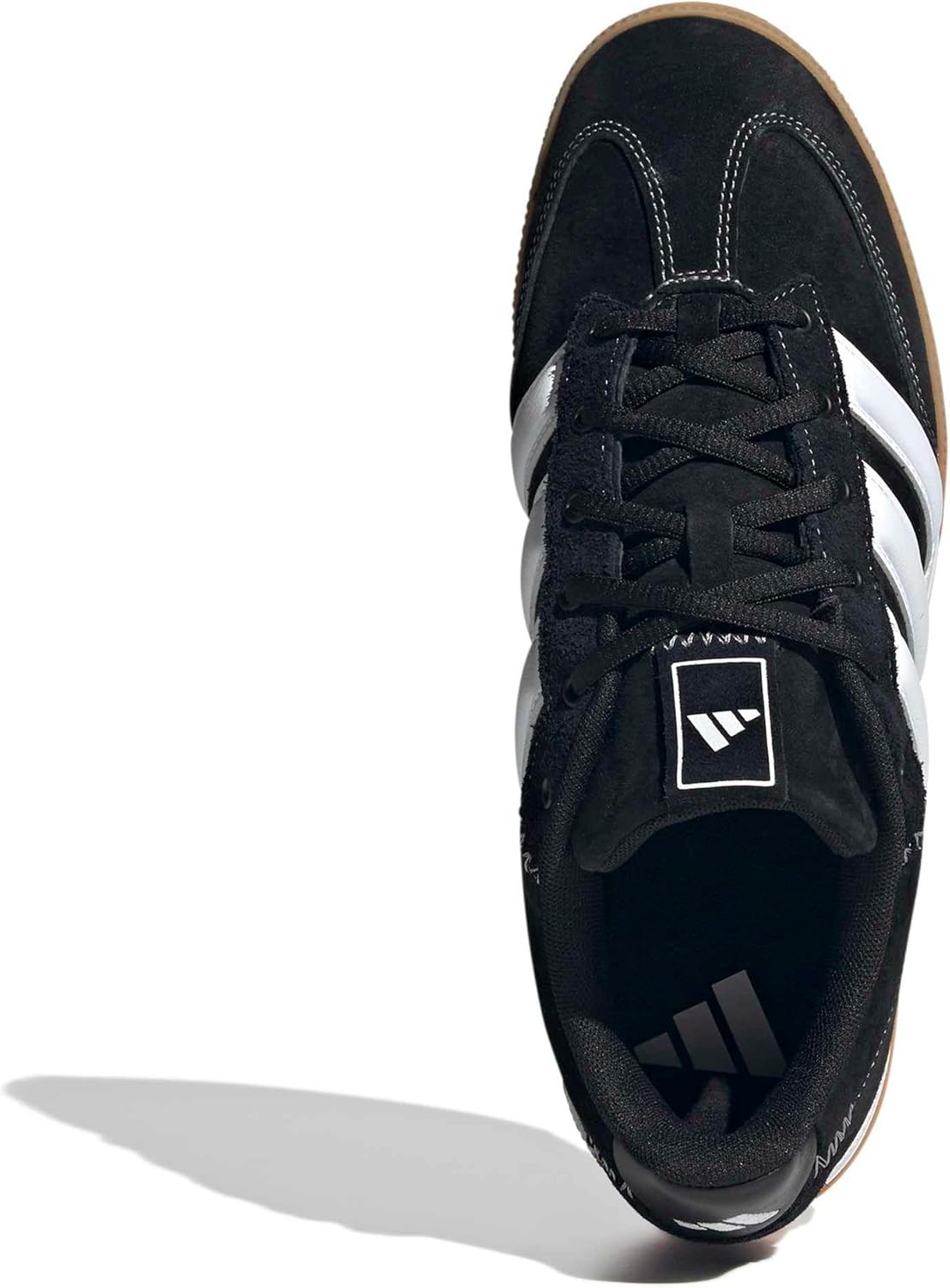 Мужские кроссовки Adidas Spezialist для зала, белый/черный/серый — фото 2