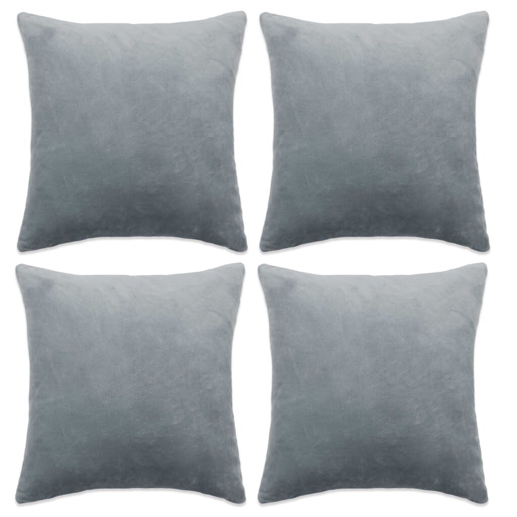 

Наволочки 4 шт Ткань 40х40 см Серый DKD HOME DECOR