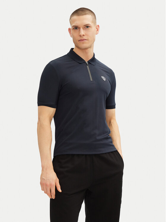 

Рубашка поло стандартный крой 8NPF13 PJRGZ 1562 Ea7 Emporio Armani, синий