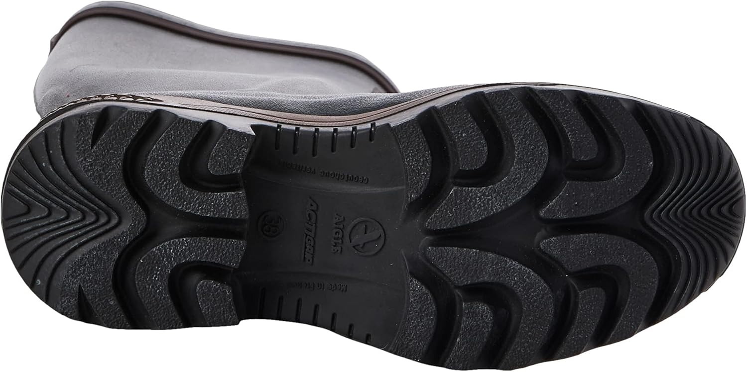 Мужские резиновые ботинки Aigle Benyl M коричневого цвета US — фото 3