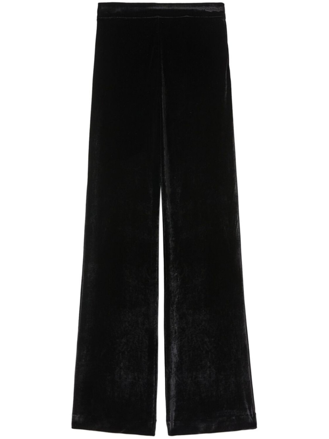 

Jil Sander бархатные брюки прямого кроя, черный