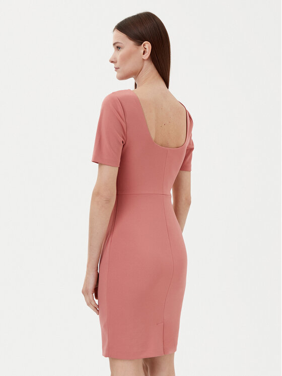 Коктейльное платье стандартный крой K20K208174 Calvin Klein, розовый — фото 3