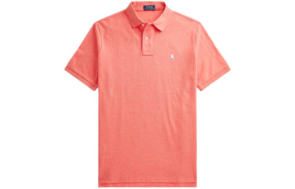 

SS22 Футболка поло мужская розовая Polo Ralph Lauren