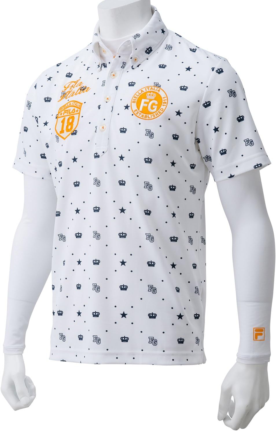 

Мужская рубашка для гольфа Fila Golf 784500, белый