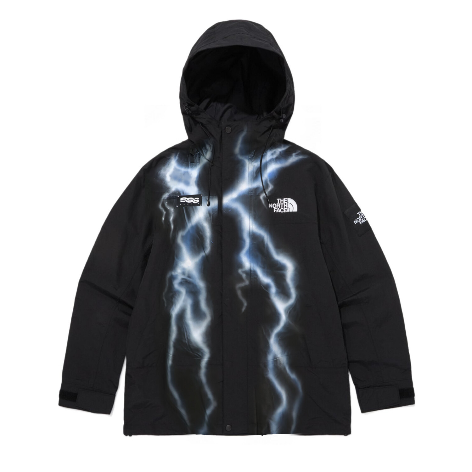

Ветровка куртка унисекс черный The North Face