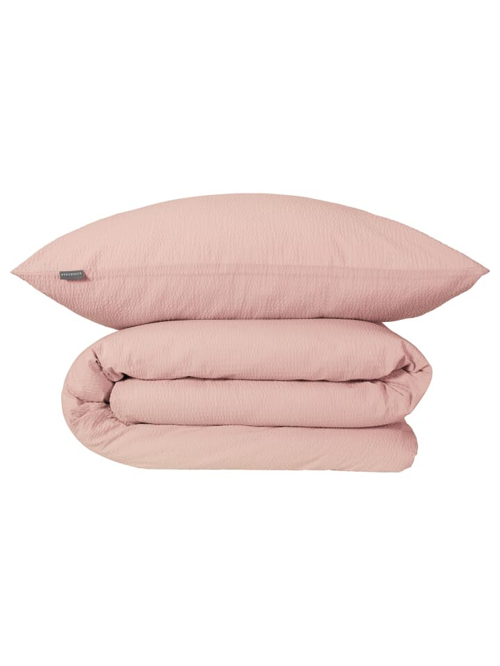 

Постельное белье Schiesser set Laura Seersucker 2 tlg, цвет hellrosa