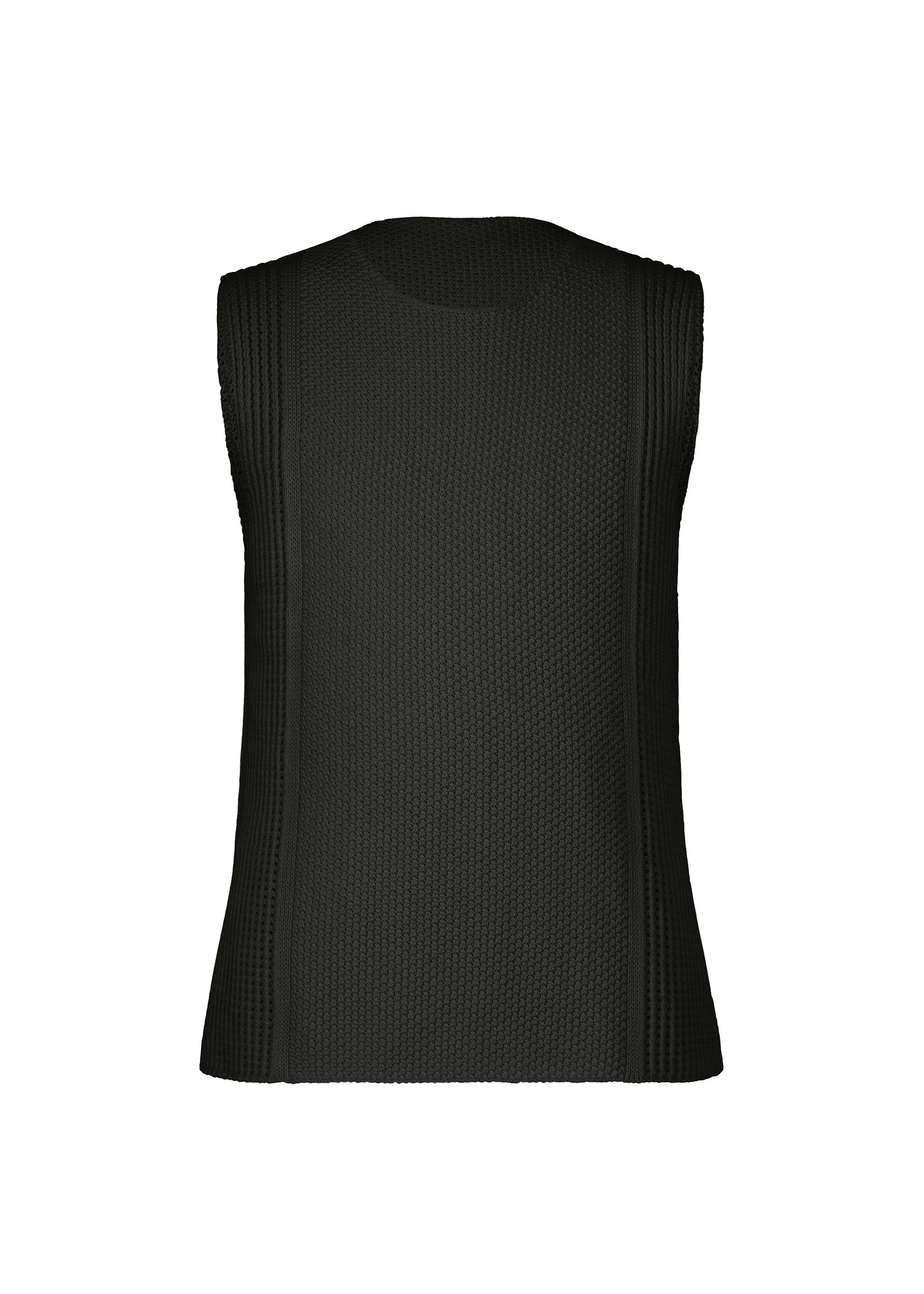 

Жилет rustic knit Homme Plissé Issey Miyake, черный