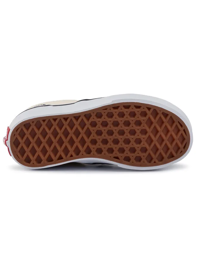 Vans Классические тканевые слипоны VN000ZBUEO11 белого цвета — фото 4