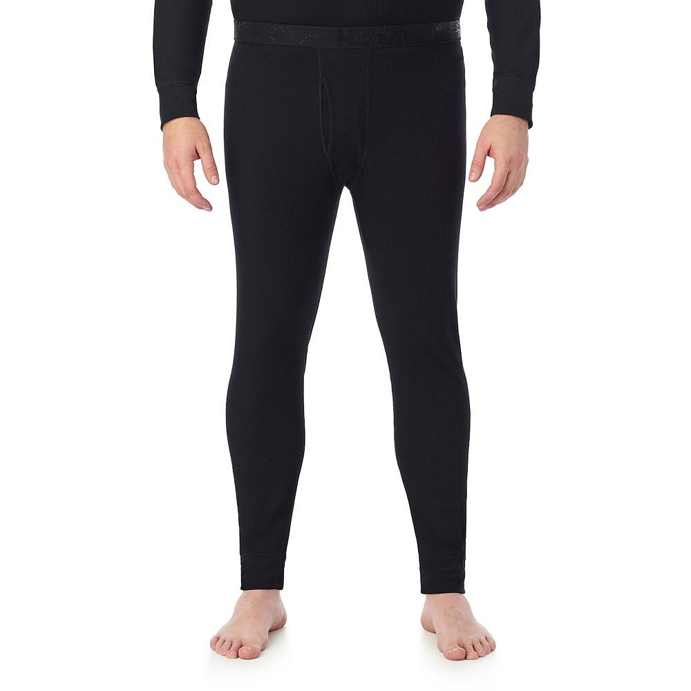 

Брюки Big & Tall Cuddl Duds средней плотности с вафельным термостойким слоем, черный