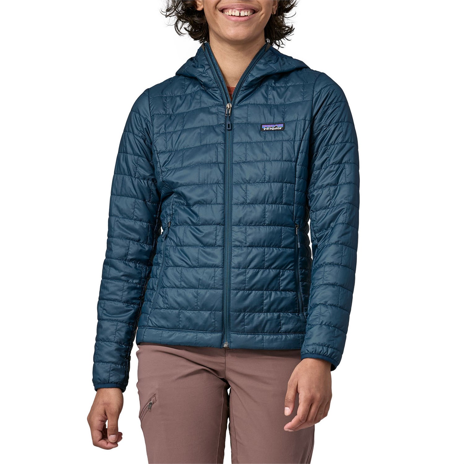 

Худи Patagonia Nano Puff, цвет Lagom Blue