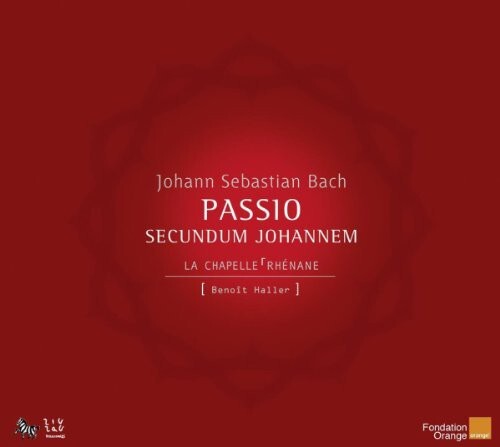 

CD диск Bach, J.S. / La Chapelle Rhenane / Haller: St John Passion
