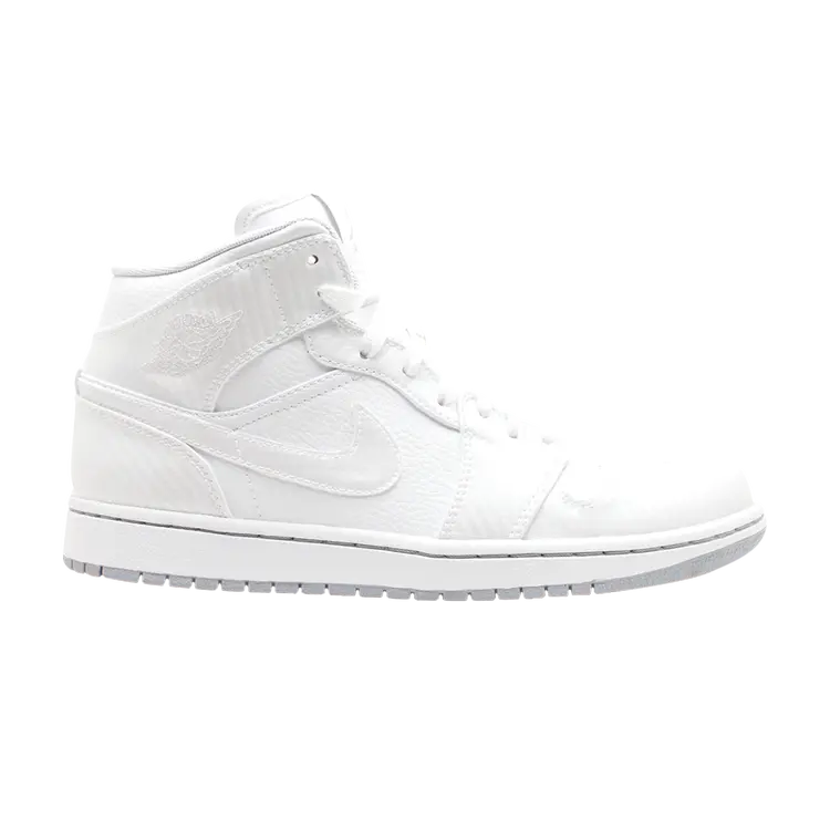 

Кроссовки Air Jordan 1 Phat 'White Wolf Grey', белый, Белый;серый, Кроссовки Air Jordan 1 Phat 'White Wolf Grey', белый