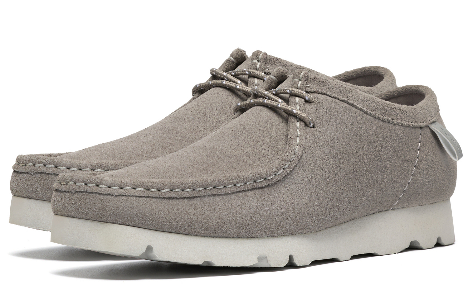 Мужские повседневные туфли Men's Low top Gray Clarks, серый — фото 3
