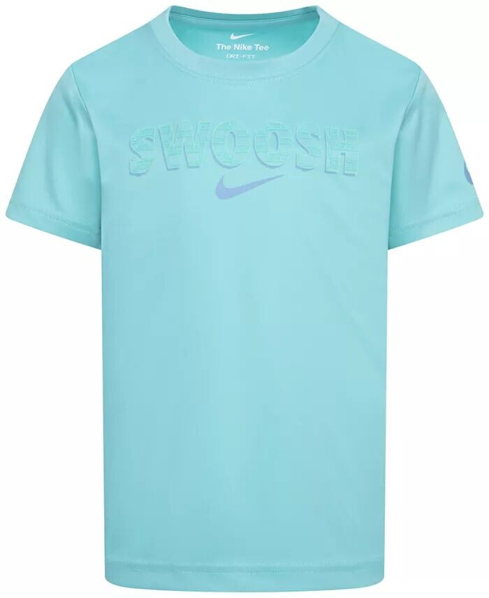 

Футболка с логотипом Nike Little Boys Dri-FIT Swoosh Macy'S, зеленый