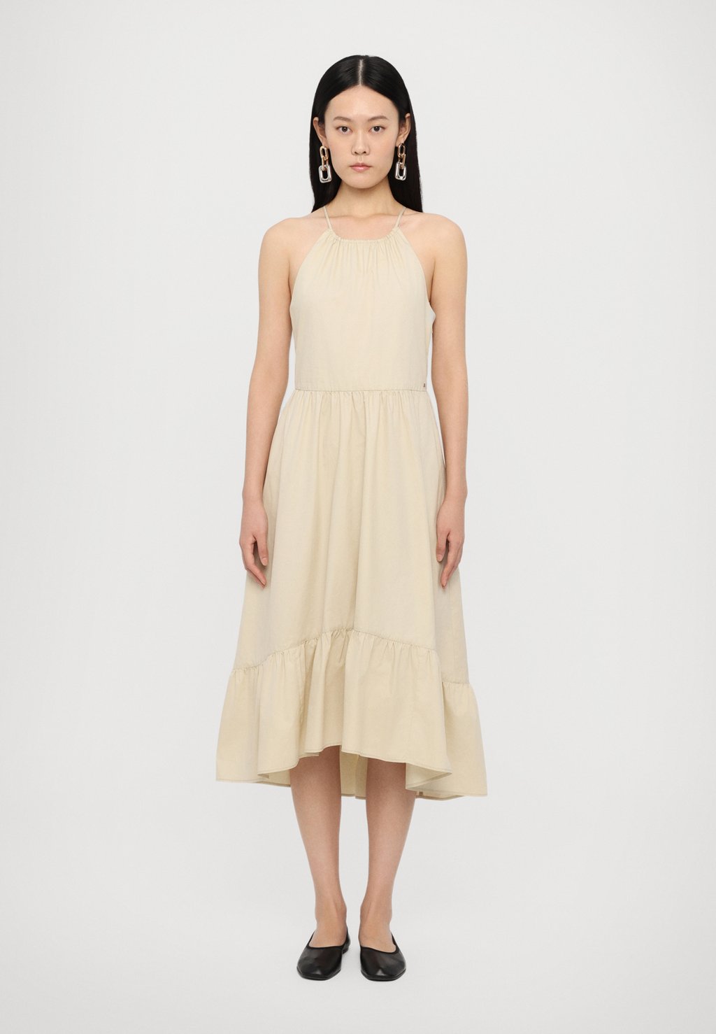 

Повседневное платье DRESS Armani Exchange, бежевый