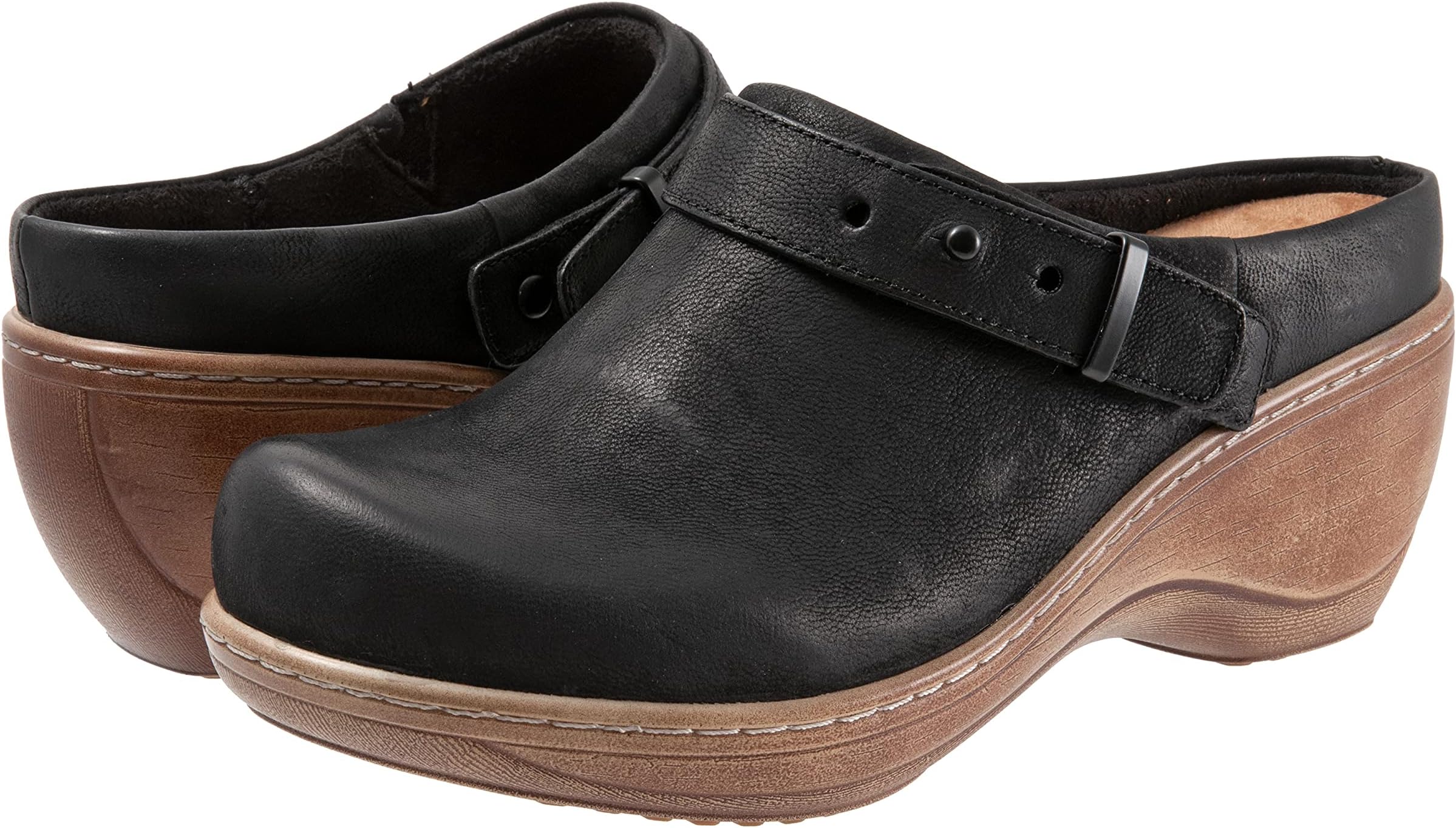 Сабо SoftWalk Marquette, Black Nubuck